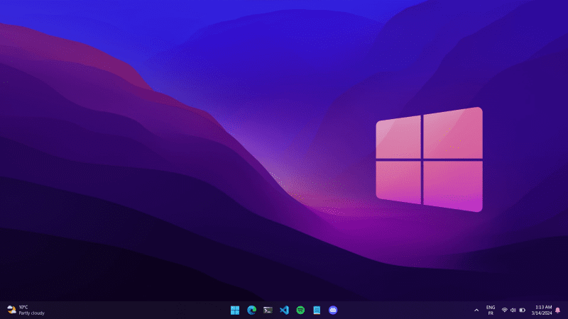 windows 11 is pretty